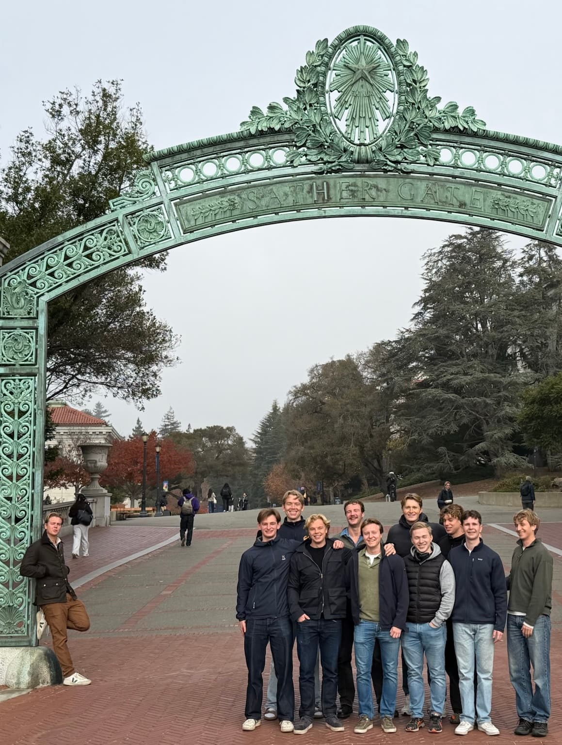 Noah and friends at UC Berkeley